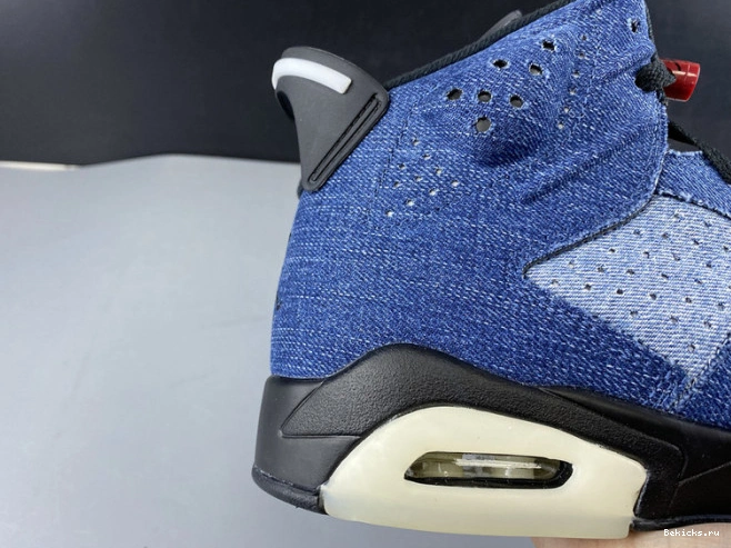 Cheap BK denim” air ct5350-401 6 “washed jordan 1105